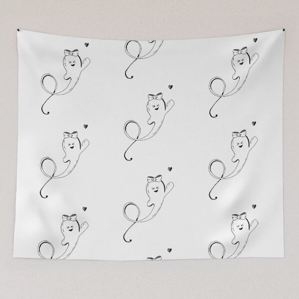 Item preview, Cutie Ghost — Line Art designed and sold by SCartistry.