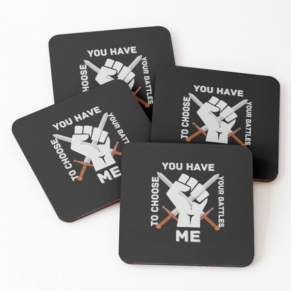 Item preview, You Have To Choose Your Battles Me designed and sold by NikkosDesigns.