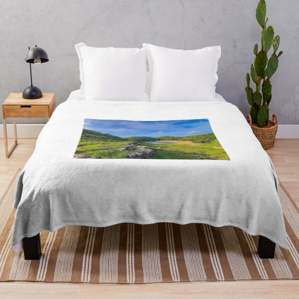 Item preview, Lagoon sand beach Kasap with green hills. designed and sold by kall3bu.