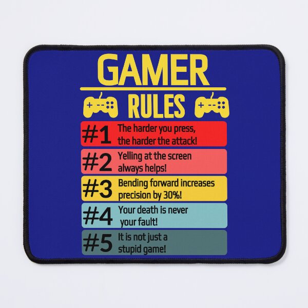 Item preview, Gamer rules gaming T-shirt designed and sold by HdCd-clo.