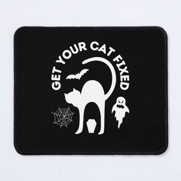 Item preview, Get Your Cat Fixed Halloween  designed and sold by OneDayCollected.