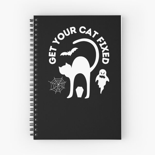 Item preview, Get Your Cat Fixed Halloween  designed and sold by OneDayCollected.