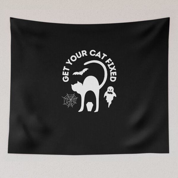 Item preview, Get Your Cat Fixed Halloween  designed and sold by OneDayCollected.