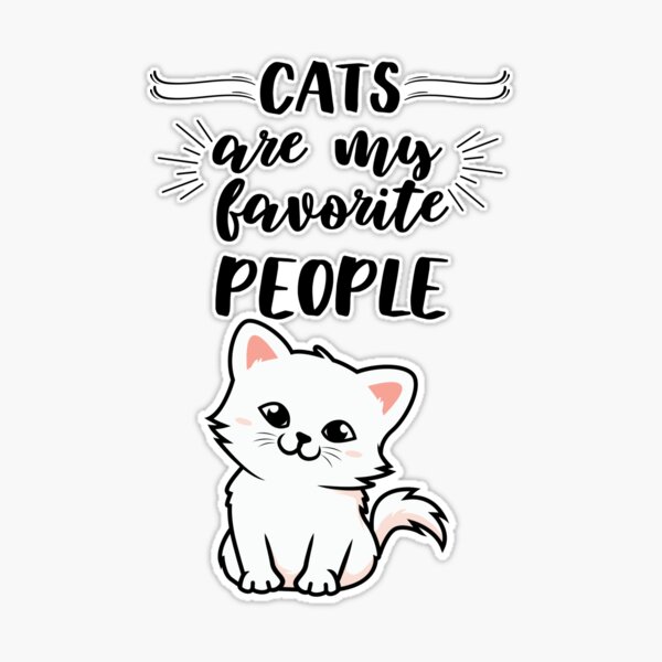 Cats are my favorite people Cap for Sale by YasmaShop