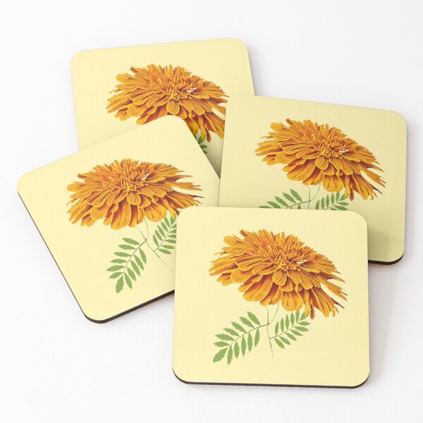 Item preview, Digital ai botanical illustration of marigold designed and sold by Gala-life1.