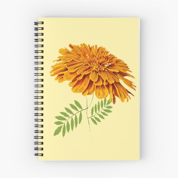 Item preview, Digital ai botanical illustration of marigold designed and sold by Gala-life1.