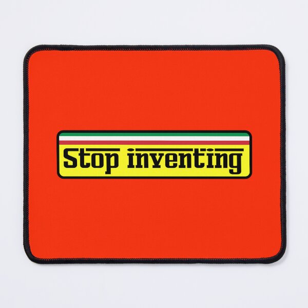 Item preview, Stop inventing Carlos Formula quote designed and sold by ChadWizard.