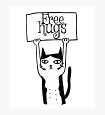 Check MEOWT cute retro cat Photographic Print