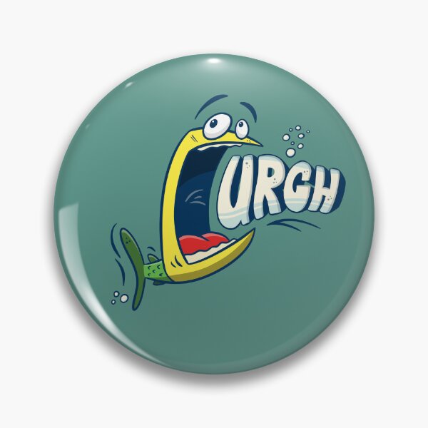 Item preview, Choking Fish - Urgh designed and sold by cartoonalarm.
