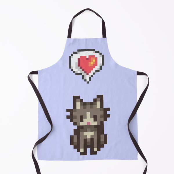 Item preview, Stardew Valley Grey/Gray Cat designed and sold by aiya-pixels.