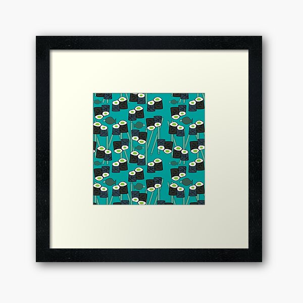 Sushi-licious! Framed Art Print