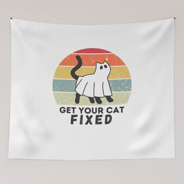 Item preview, Get Your Cat Fixed designed and sold by OneDayCollected.