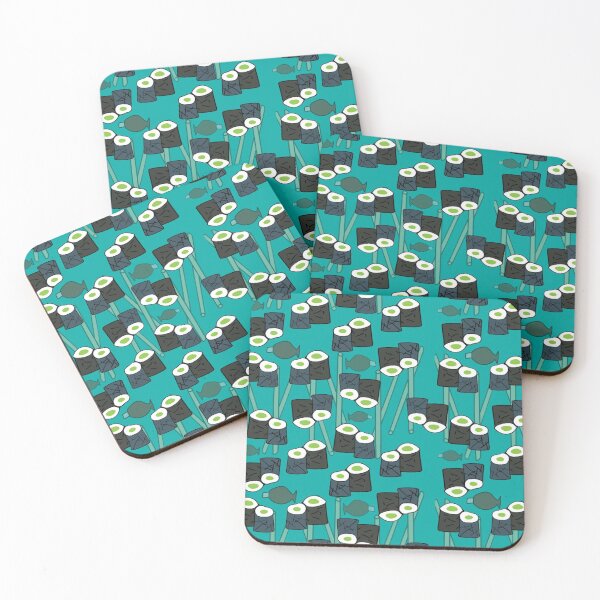 Sushi-licious! Coasters (Set of 4)