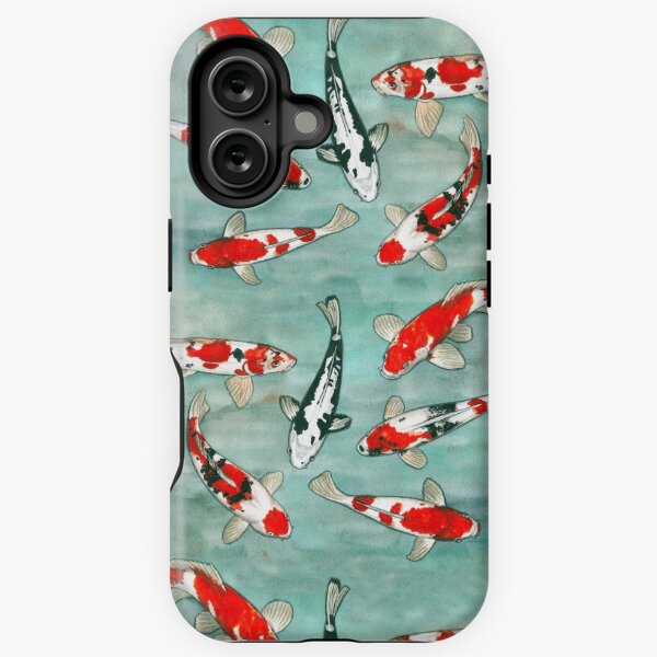 Le ballet des carpes koi iPhone Tough Case