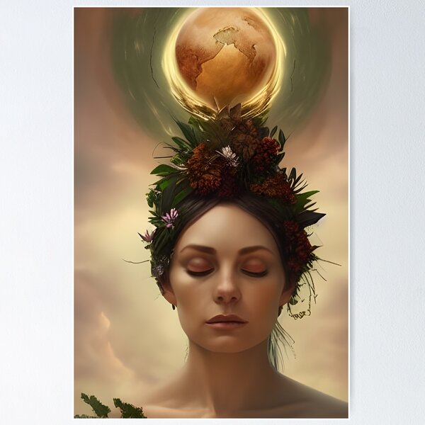 Item preview, Goddess of the Earth designed and sold by NevynCF.