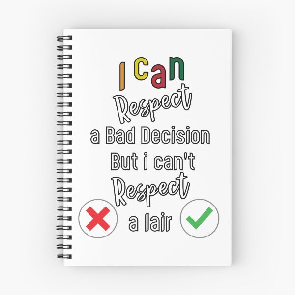 Item preview, i can respect a bad decision but i can_t respect a lair  designed and sold by Beats45Records.