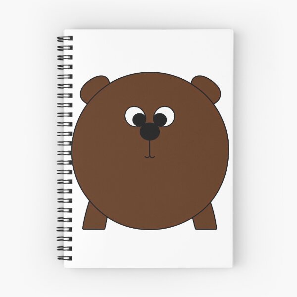 Item preview, A cartoonish round brown bear III designed and sold by BrachiaST.