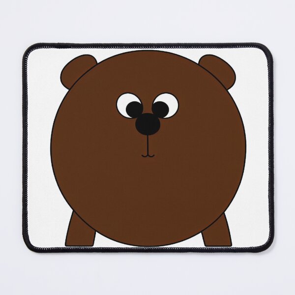 Item preview, A cartoonish round brown bear III designed and sold by BrachiaST.