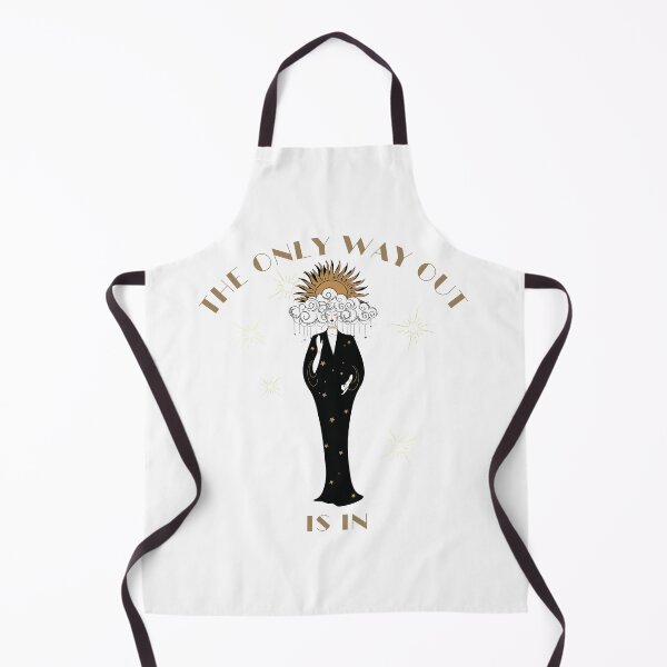 Item preview, Magical White Vintage Inner Power Girl, The Only Way Out is in Mug designed and sold by MagicWolfStar.