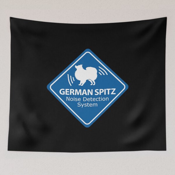 Item preview, German Spitz Noise Dectection Decals Deutscher Blue designed and sold by richter74.