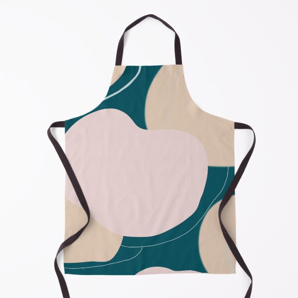 Item preview, Abstract art pink and dark green designed and sold by justsannex.