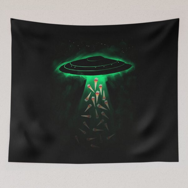 Item preview, Ice Cream Theft - Funny Aliens designed and sold by Area31Studios.