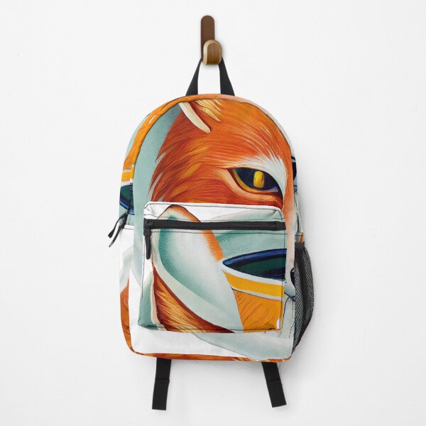 Item preview, Elegant fox naive art designed and sold by GorinART.