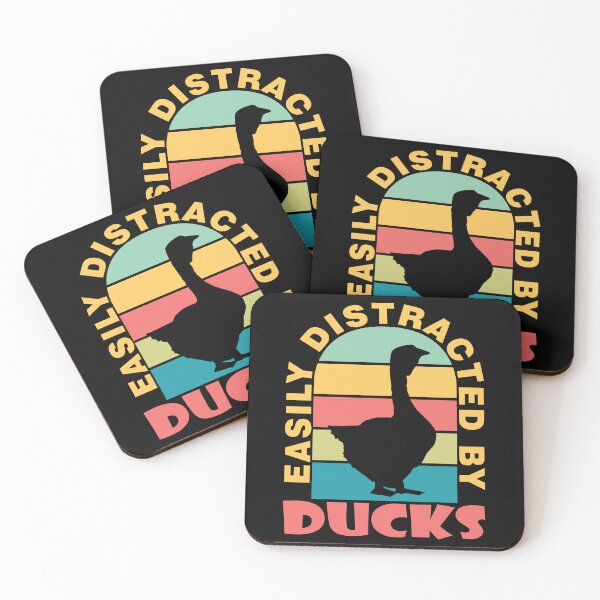 Item preview, Easily Distracted By Ducks Duck Bird designed and sold by MooonTees.