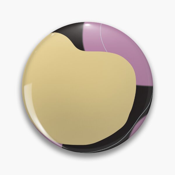 Item preview, Abstract art purple and yellow on black designed and sold by justsannex.