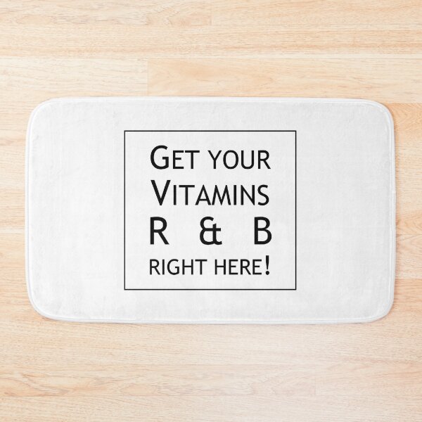 Item preview, Vitamin R_amp_B ... BLACK FONT designed and sold by Beats45Records.