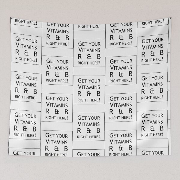 Item preview, Vitamin R_amp_B ... BLACK FONT designed and sold by Beats45Records.