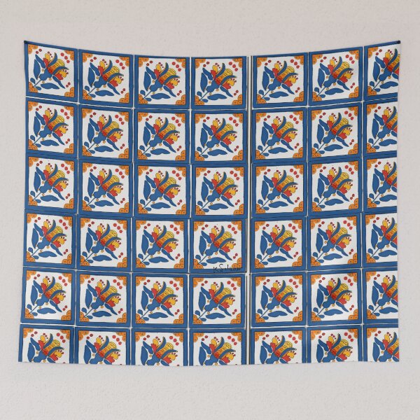 Item preview, Blue Harvest Talavera designed and sold by kschowe.