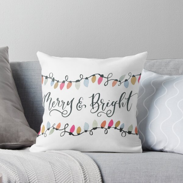 Item preview, Merry and Bright with Christmas Lights designed and sold by Brittany Shinehouse.