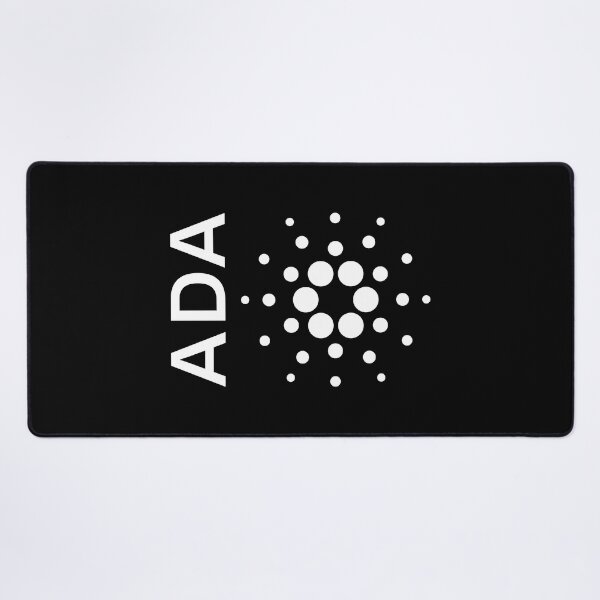 Item preview, Cardano ADA Crypto Altcoin - Clean White Logo Design designed and sold by CryptoMoods.