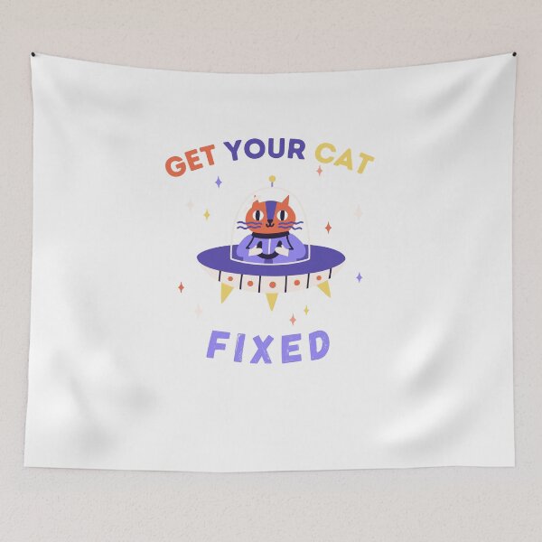 Item preview, Get Your Cat Fixed designed and sold by OneDayCollected.