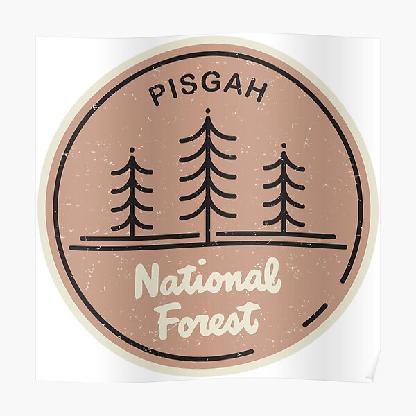 "Pisgah National Forest" Poster for Sale by studio838 Redbubble