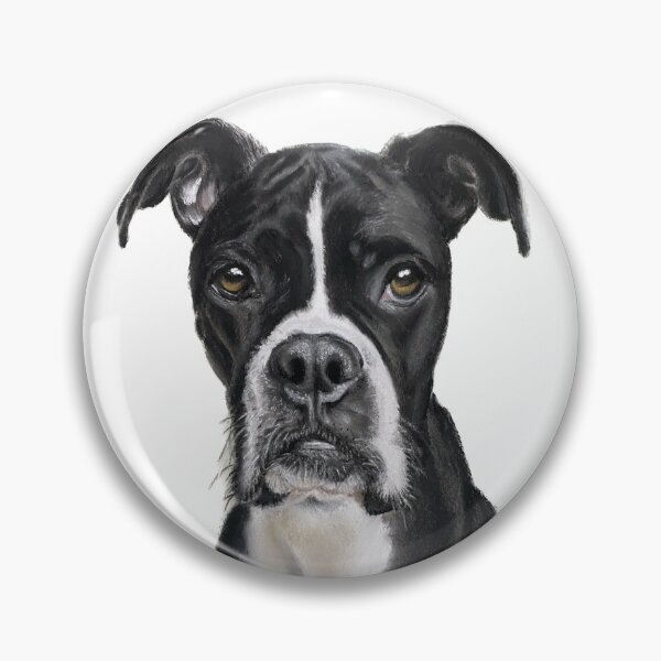Item preview, "Lola-Bug" is an adorable Boxer painted in pastels designed and sold by Marla Kurzec.