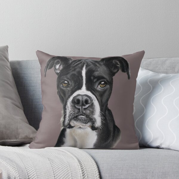 Item preview, "Lola-Bug" is an adorable Boxer painted in pastels designed and sold by Marla Kurzec.