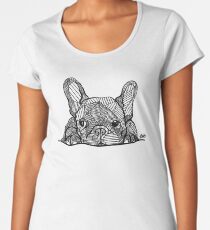 French Bulldog Puppy Women's Premium T-Shirt