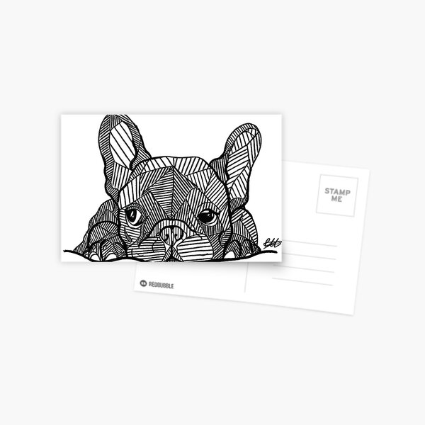 Cachorro Bulldog Francés Postal