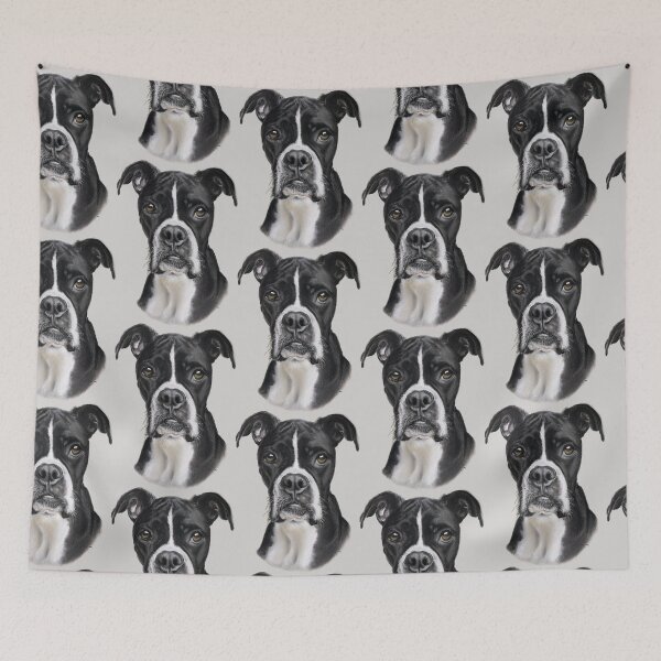 Item preview, "Lola-Bug" is an adorable Boxer painted in pastels designed and sold by Marla Kurzec.
