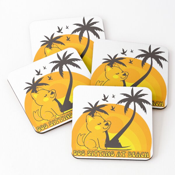 Item preview, Petsitting Dog Sitting at beach designed and sold by designerpriti.