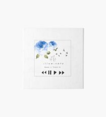 Shawn Mendes Roses Art Board