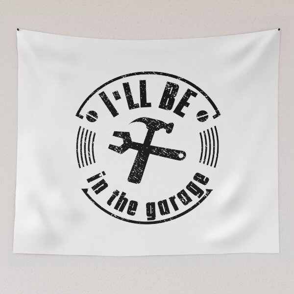 Item preview, I'll be In The Garage designed and sold by Hic21.