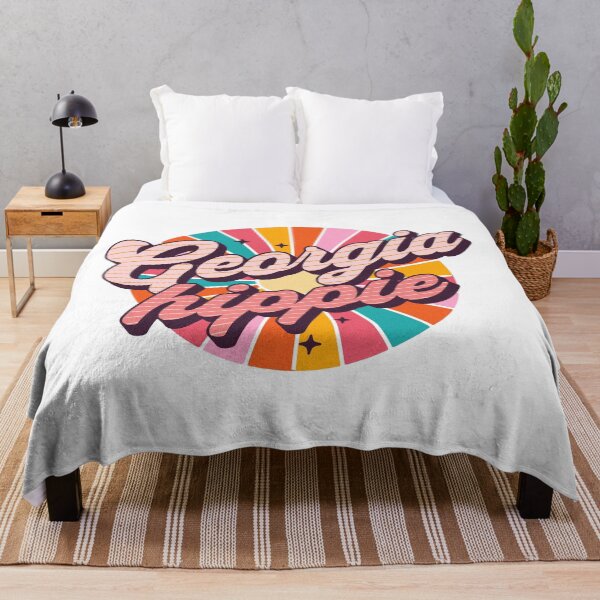 Item preview, Georgia Hippie - Flower Power - Unique Psychedelic Gift designed and sold by AlanPhotoArt.