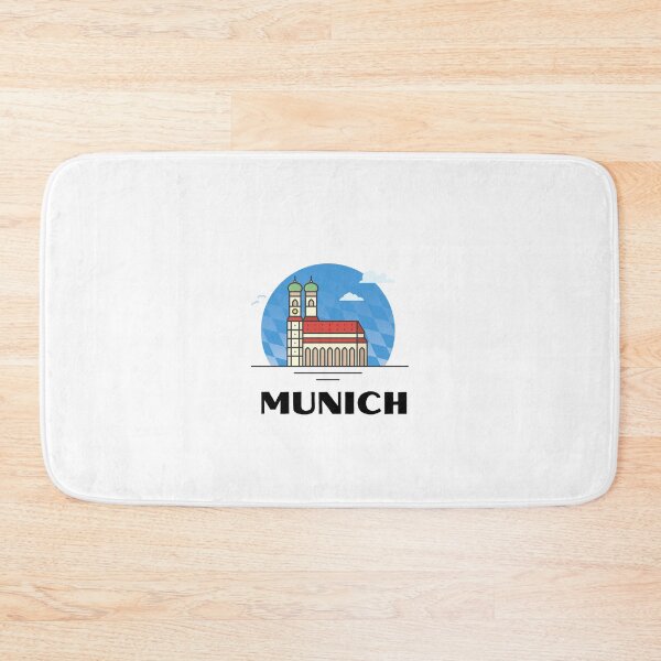 Item preview, Munich Germany architecture designed and sold by Suzy Perez Art.