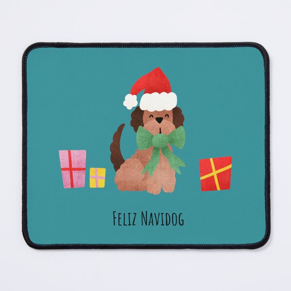 Item preview, Feliz Navidog designed and sold by RebeccaFlaherty.