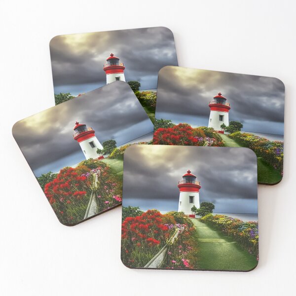 Item preview, Island Lighthouse | Flowery Pathway designed and sold by LenaKiagia.