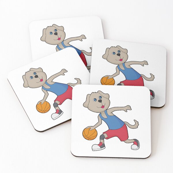 Item preview, Dog Basketball player Basketball designed and sold by Snabdesign84.