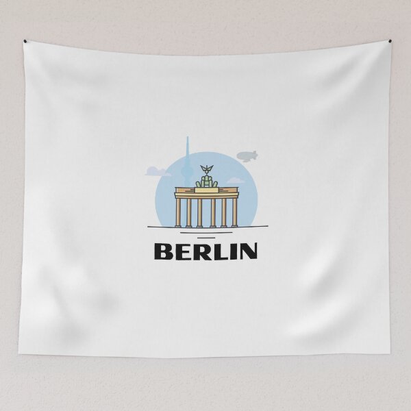 Item preview, Berlin Germany architecture designed and sold by Suzy Perez Art.
